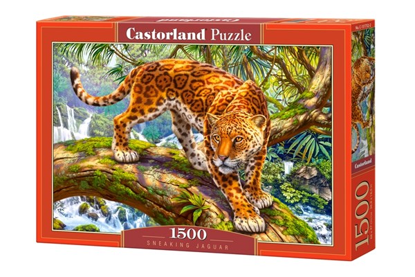 Castorland (C-151752) - "Sneaking Jaguar" - 1500 piezas