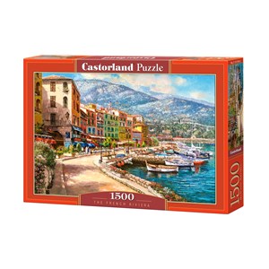 Castorland (C-151745) - "The French Riviera" - 1500 piezas