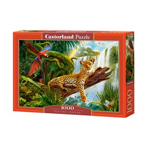 Castorland (C-104093) - "Resting Leopard" - 1000 piezas