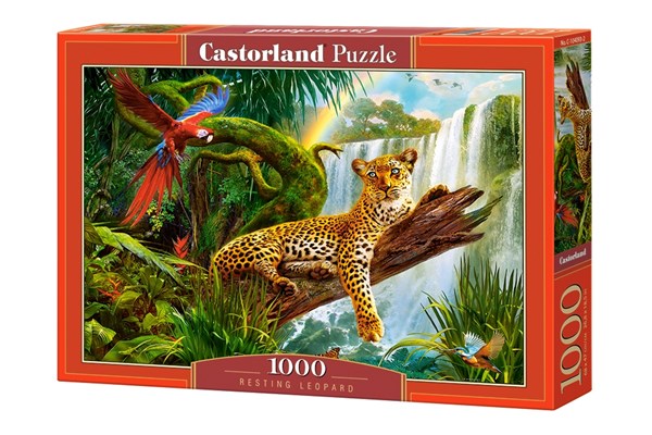 Castorland (C-104093) - "Resting Leopard" - 1000 piezas
