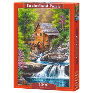 Castorland (C-104055) - "Spring Mill" - 1000 piezas