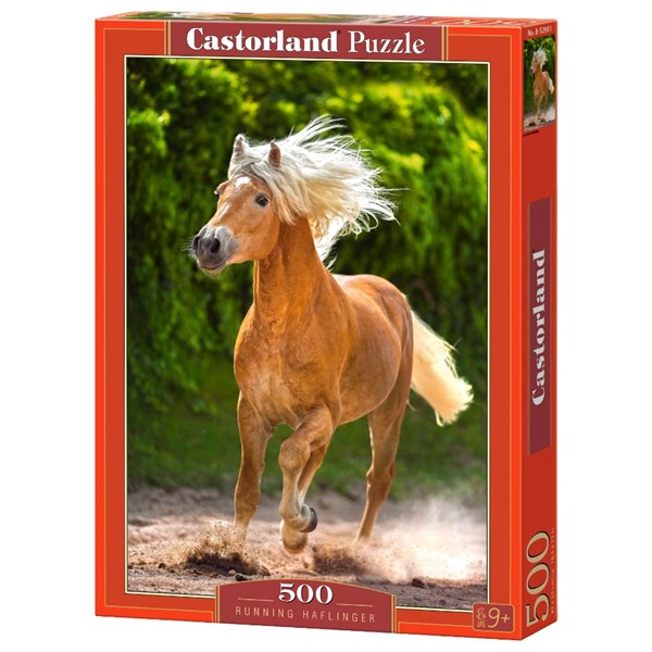 Castorland (B-52981) - "Running Haflinger" - 500 piezas