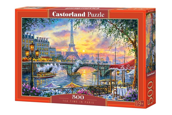 Castorland (B-53018) - "Tea Time in Paris" - 500 piezas