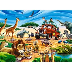Castorland (B-018390) - "Safari Adventure" - 180 piezas