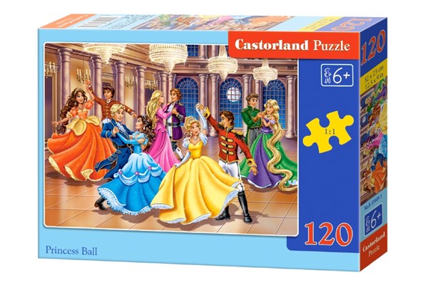 Castorland (B-13449) - "Princess Ball" - 120 piezas