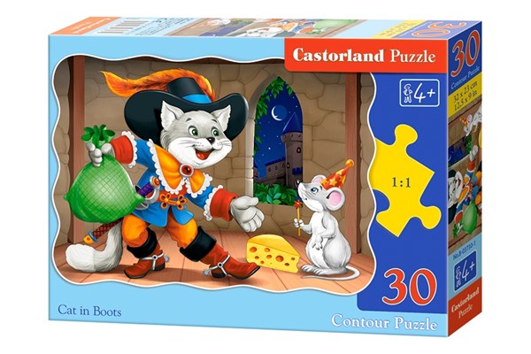 Castorland (B-03730) - "Cat in Boots" - 30 piezas