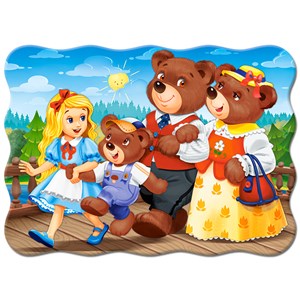Castorland (B-03716) - "Goldilocks and Three Bears" - 30 piezas