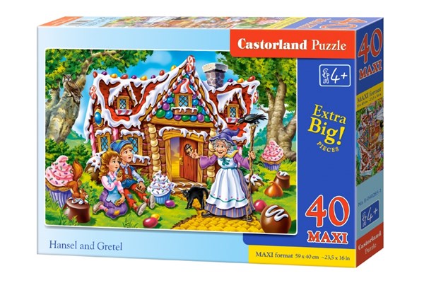 Castorland (B-040285) - "Hansel and Gretel" - 40 piezas