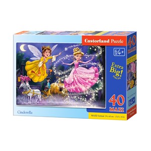 Castorland (B-040278) - "Cinderella" - 40 piezas