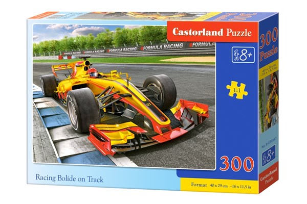 Castorland (B-030347) - "Racing Bolide on Track" - 300 piezas