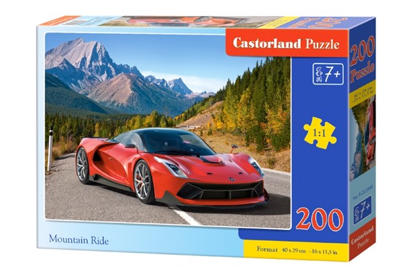 Castorland (B-222049) - "Mountain Ride" - 200 piezas