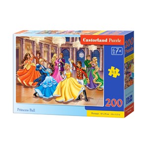 Castorland (B-222018) - "Princess Ball" - 200 piezas