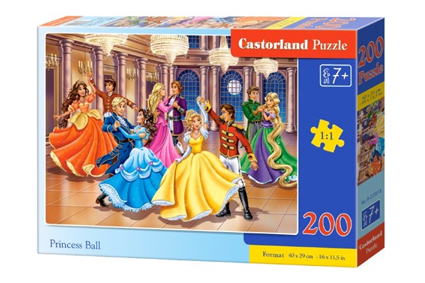 Castorland (B-222018) - "Princess Ball" - 200 piezas