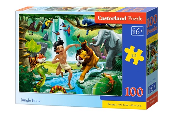 Castorland (B-111022) - "Jungle Book" - 100 piezas