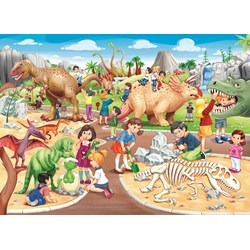 Castorland (B-070046) - "Dinosaur Park" - 70 piezas