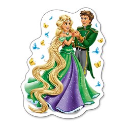 Castorland (B-04461) - "Princesses in Love" - 4 5 6 7 piezas