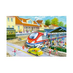 Castorland (B-040032) - "Railway station" - 40 piezas