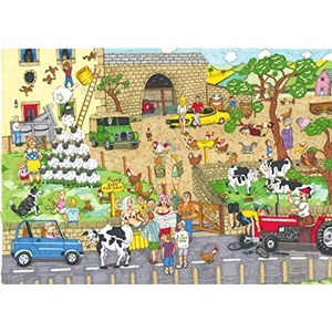 The House of Puzzles (3848) - "Funny Farm" - 1000 piezas