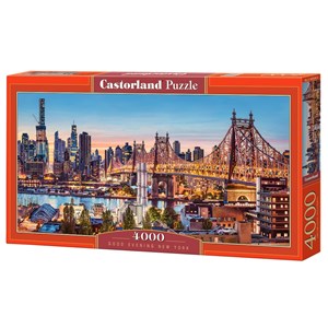Castorland (C-400256) - "Good Evening New York" - 4000 piezas