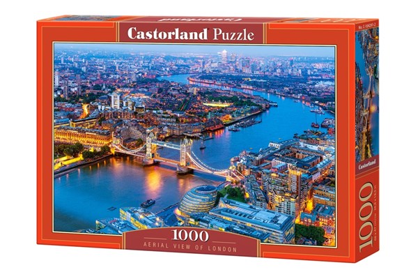 Castorland (C-104291) - "Aerial View of London" - 1000 piezas