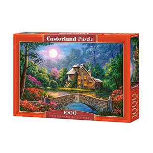 Castorland (C-104208) - "Cottage in the Moon Garden" - 1000 piezas