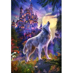 Castorland (C-104178) - "Wolf Castle" - 1000 piezas