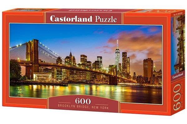 Castorland (B-060399) - "Brooklyn Bridge, New York" - 600 piezas