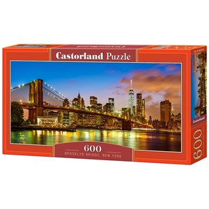 Castorland (B-060399) - "Brooklyn Bridge, New York" - 600 piezas