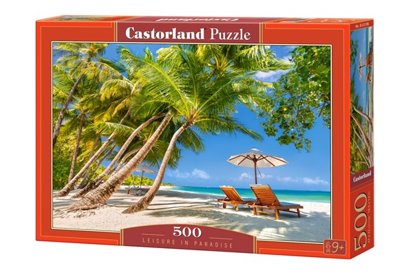 Castorland (B-53100) - "Leisure in Paradise" - 500 piezas