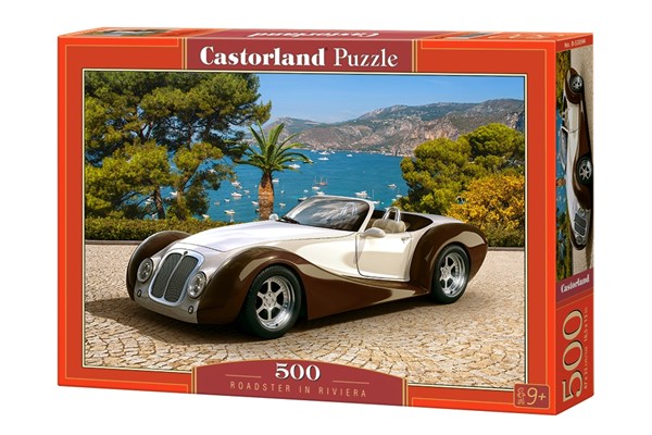 Castorland (B-53094) - "Roadster in Riviera" - 500 piezas
