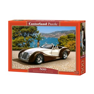 Castorland (B-53094) - "Roadster in Riviera" - 500 piezas