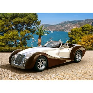Castorland (B-27538) - "Roadster in Riviera" - 260 piezas