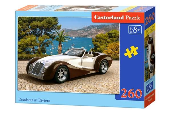 Castorland (B-27538) - "Roadster in Riviera" - 260 piezas