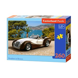 Castorland (B-27538) - "Roadster in Riviera" - 260 piezas