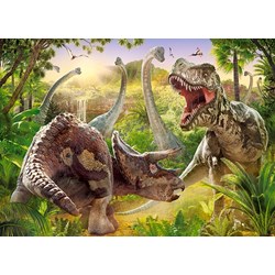 Castorland (B-018413) - "Dinosaur Battle" - 180 piezas