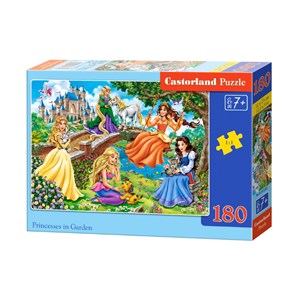 Castorland (B-018383) - "Princesses in Garden" - 180 piezas