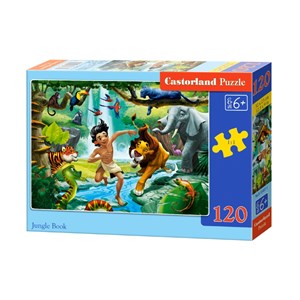 Castorland (B-13487) - "Jungle Book" - 120 piezas