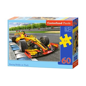 Castorland (B-066179) - "Racing Bolide on Track" - 60 piezas