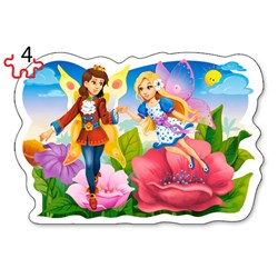 Castorland (B-005093) - "Fairytale Love" - 3 4 6 9 piezas