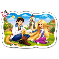 Castorland (B-005093) - "Fairytale Love" - 3 4 6 9 piezas