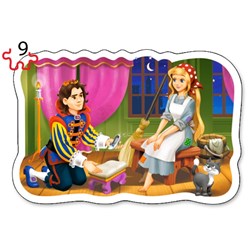 Castorland (B-005093) - "Fairytale Love" - 3 4 6 9 piezas
