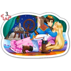 Castorland (B-005093) - "Fairytale Love" - 3 4 6 9 piezas