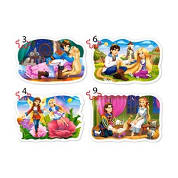 Castorland (B-005093) - "Fairytale Love" - 3 4 6 9 piezas