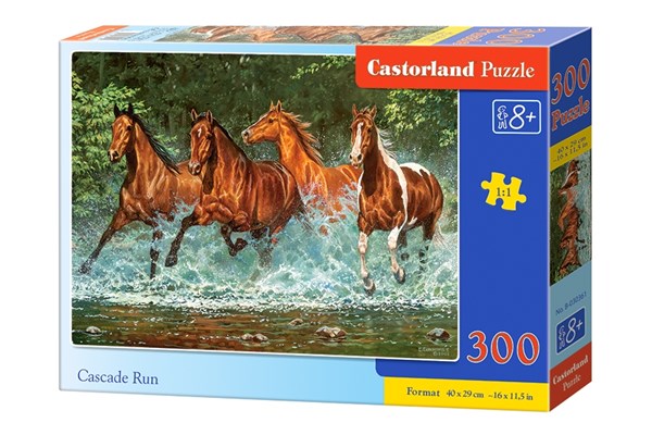 Castorland (B-030361) - "Cascade Run" - 300 piezas