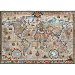 Heye (29871) - Rajko Zigic: "Retro World Map" - 1000 piezas