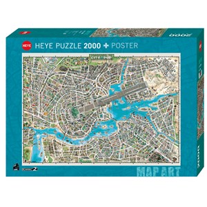 Heye (29844) - "City of Pop" - 2000 piezas