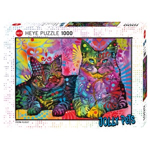 Heye (29864) - Dean Russo: "Devoted 2 Cats" - 1000 piezas
