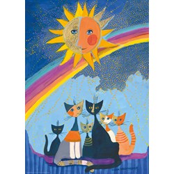 Heye (29854) - Rosina Wachtmeister: "Gold Rain" - 1000 piezas