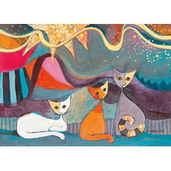 Heye (29853) - Rosina Wachtmeister: "Yellow Ribbon" - 1000 piezas