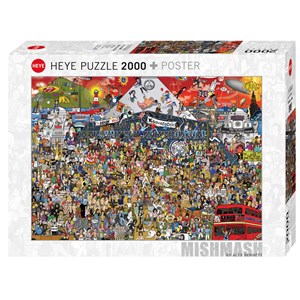 Heye (29848) - Alex Bennett: "British Music History" - 2000 piezas